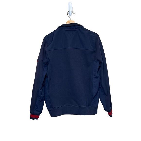 Tommy Hilfiger navy blue classic full zip jacket size M - Picture 4 of 16